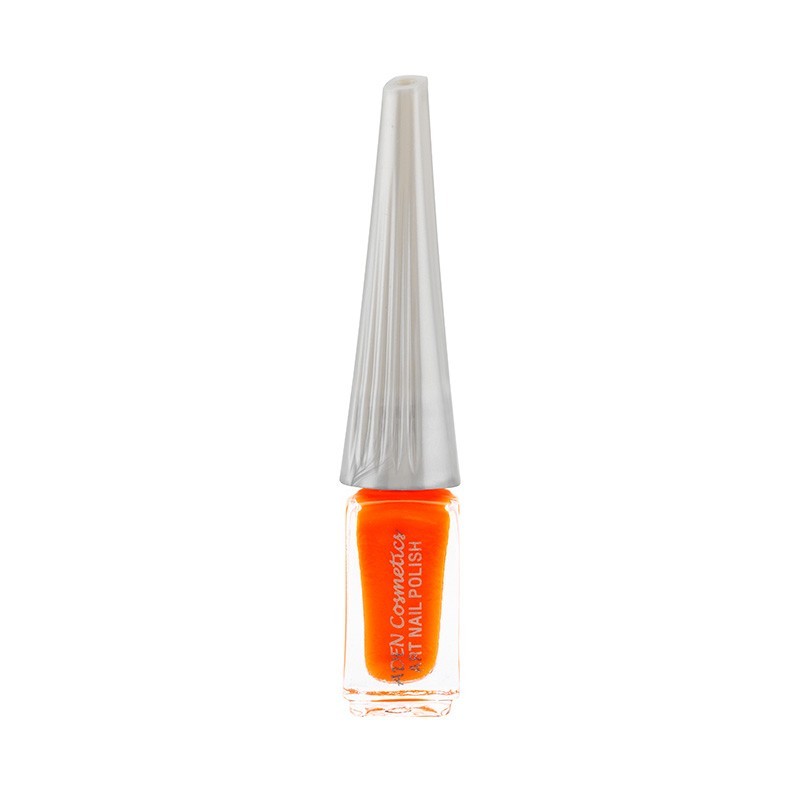 Lac de unghii cu pensula subtire - Nr. 17 - Orange - Aden Cosmetics