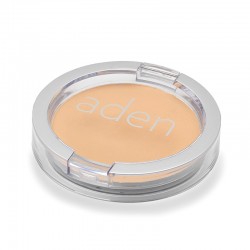 Pudră compactă pentru fată - Nr. 03 - Soft Honey - 15 gr -  Aden Cosmetics