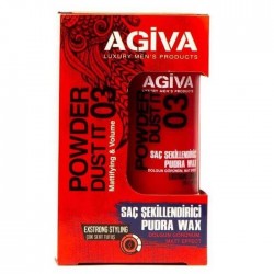 Agiva - dust it - pudra pentru volum - extra strong - nr.03