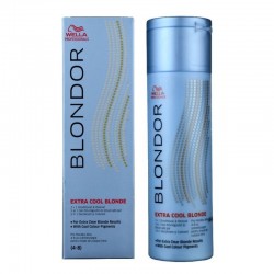 Blondor - pudra decoloranta pentru par blond extra cool 2 in 1 - 150 ml